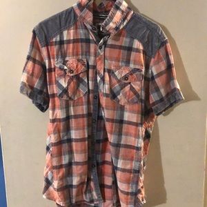 BKE vintage, orange/white/gray, medium